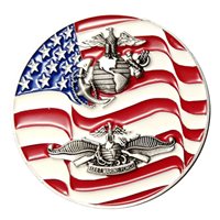 Marine Corps League Sgt. Dannie O. Phillips Coin