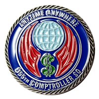 355 CPTS Commander Challenge Coin 