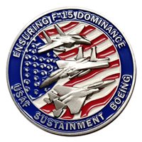 Boeing Company F-15 Sustainment Coin