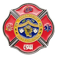 Jasper County Fire Rescue Challenge Coin