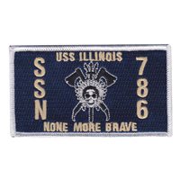 USS Illinois SSN 786 Patch