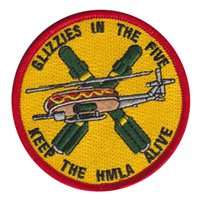 HMLA-169 Glizzies In The Five Patch 3 Inch