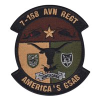 7-158 AVN REGT America’s GSAB Morale Patch