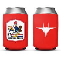 Custom Koozie Can Coolers | 67th Fighter Squadron F-15 Koozie Can Coolers