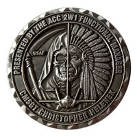 332 AEW ACC 2W1 Functional Manager Challenge Coin