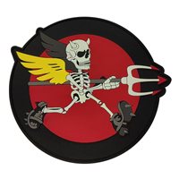 124 ATKS Halloween Skeleton PVC Patch