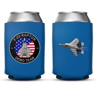 Custom Koozie Can Coolers | F-22 Demo Team Koozie Can Coolers