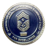 319 RW Command Chief Challenge Coin