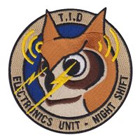 L.A.P.D. TID - Electronic Unit Patch