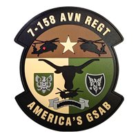 7-158 AVN REGT America’s GSAB Morale Patch