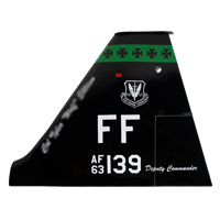 1 FW T-38 Airplane Tail Flash