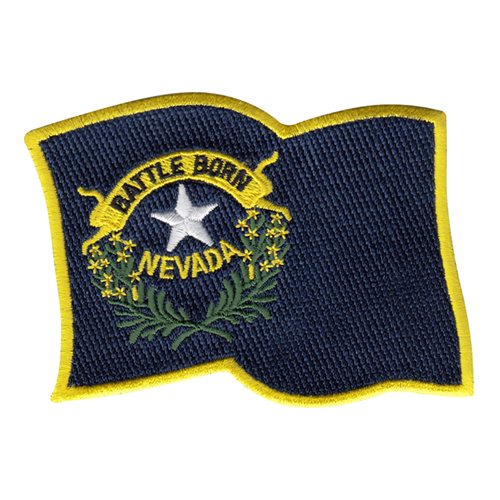 NEVADA STATE FLAG PATCH