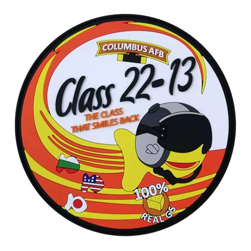 Columbus Air Force Base Undergraduate Pilot Training Class 22-13 PVC patch